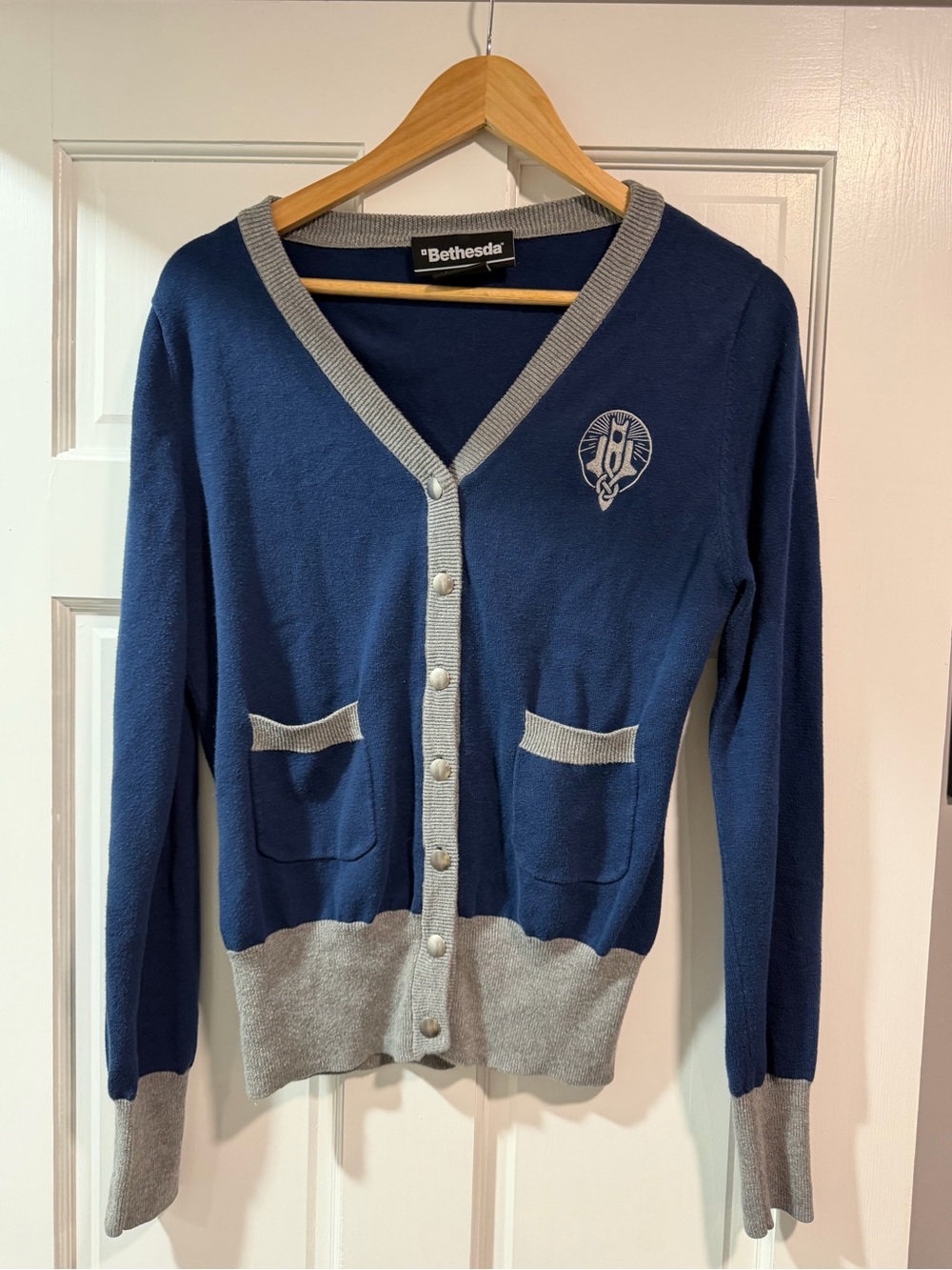 Skyrim College of Winterhold V-Neck Cardigan Sweater